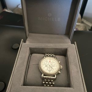 Michele csx diamond watch